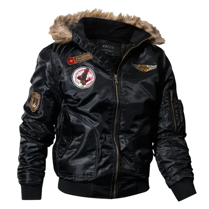Brand Men's Winter Jacket Coat Male Parkas Military (CHECK SIZES CAREFULLY)