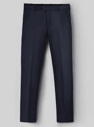 Hardy Minnis Pane Blue Wool Pants