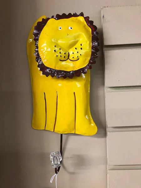 Metal Animal Coat Hook for Kids