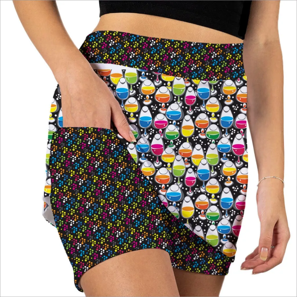 NIGHT CAP HAPPY HOUR SKORT