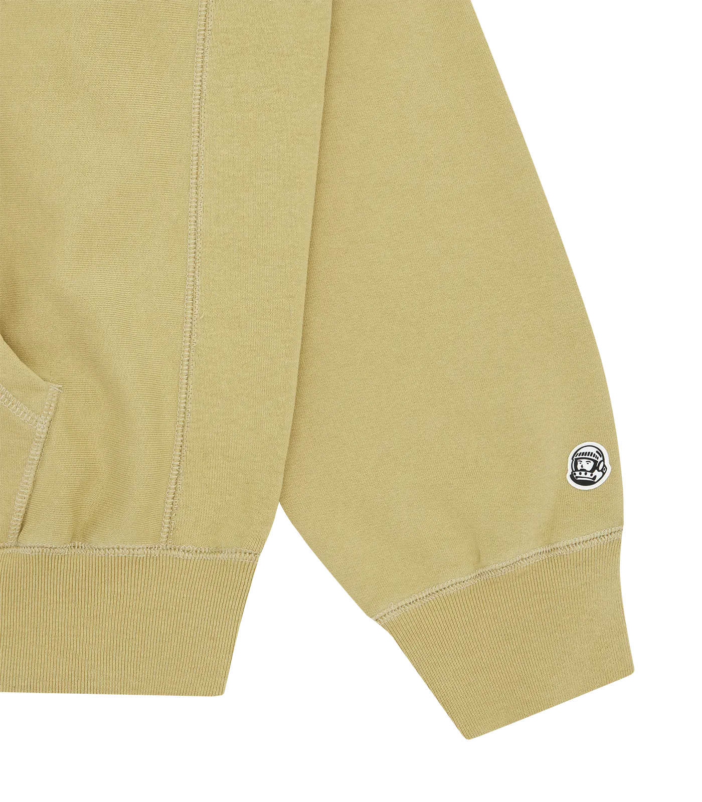 OVERSIZED ARCH LOGO POPOVER HOOD - LIGHT KHAKI