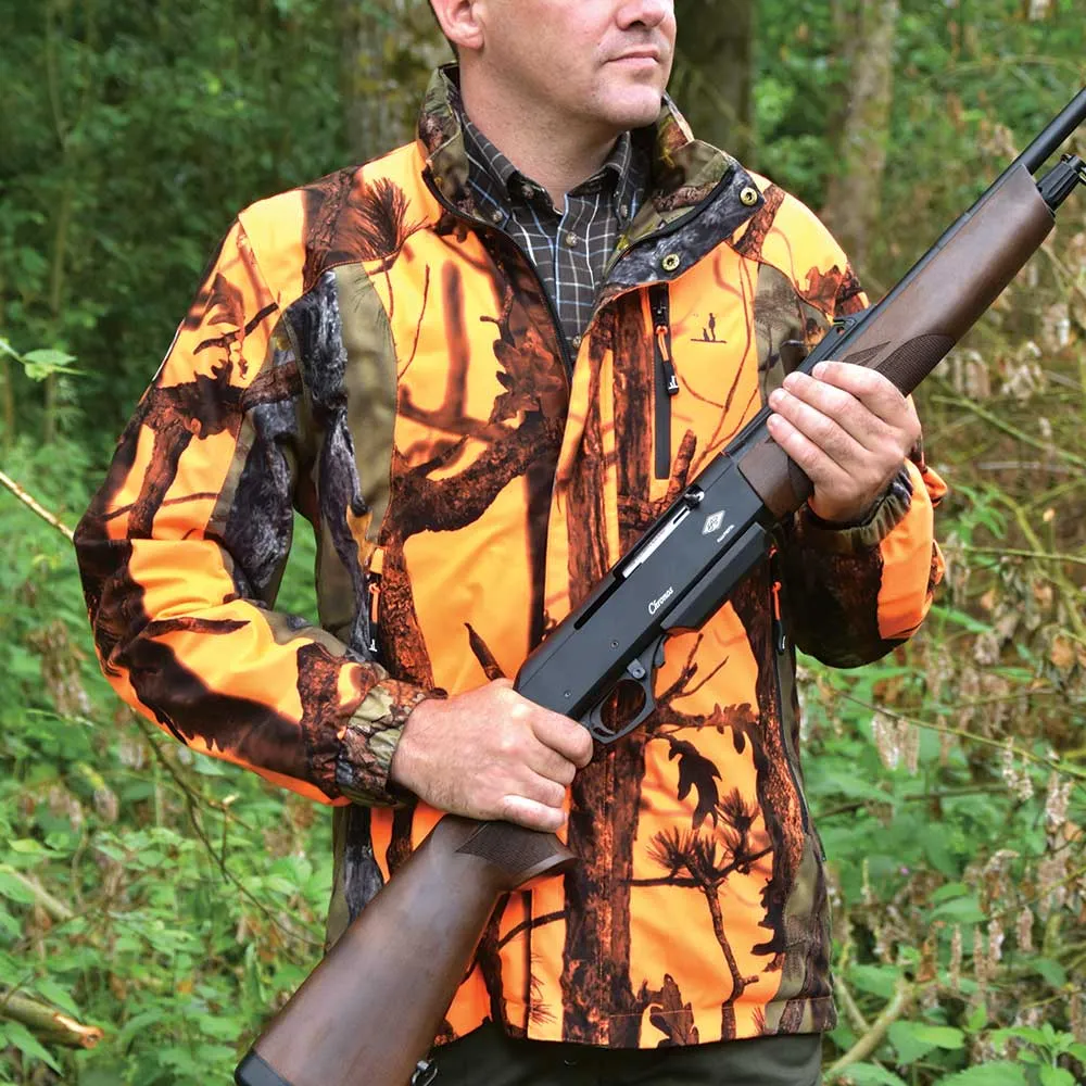 Percussion Reversible Camo Hunting Jacket (Waterproof & Breathable)