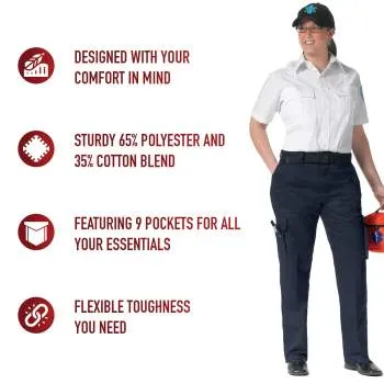 Rothco Women's EMT Pants / Navy Blue
