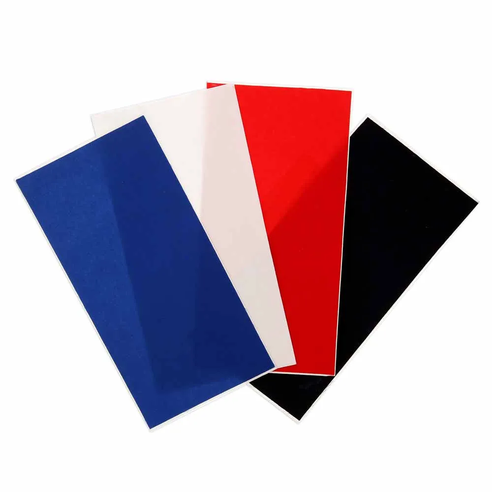 UNIQUE SEWING Nylon Patches Assorted Basic Colours - 10 x 15cm (4" x 6") - 4pcs
