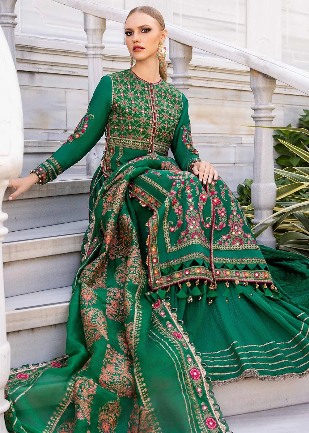 Unstitched Sateen Formals '24 by Maria B | CST-811